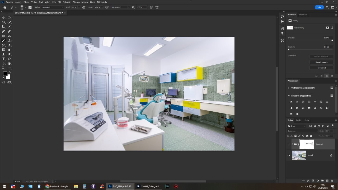 Fotografie po úpravě